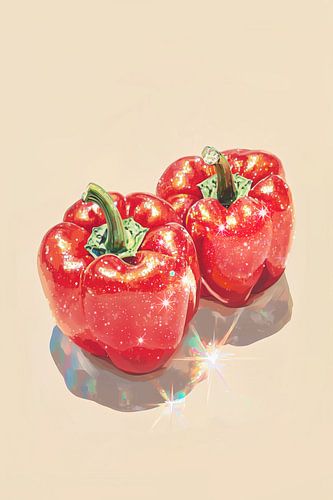 Sparkling Red Bell Peppers