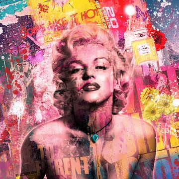 Marilyn Monroe van Rene Ladenius Digital Art