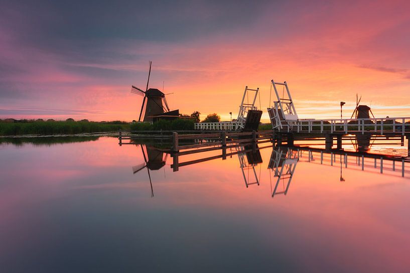 Mills at the Kinderdijk by Original Mostert Photography