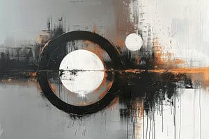 Cirkel, modern en abstract van Studio Allee