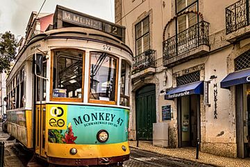 Historische Strassenbahn in Lissabon von insideportugal