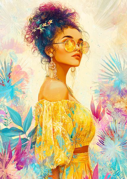 Zomerkind meisje van JBJart Justyna Jaszke