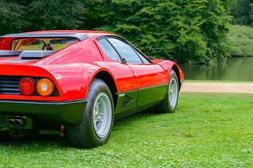 Ferrari 512 BB of Berlinetta Boxer Italiaanse jaren zeventig sportwagen van Sjoerd van der Wal Fotografie