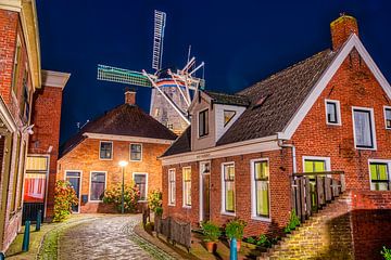 Moulin à vent l'étoile à Winsum sur Sterkenburg Media
