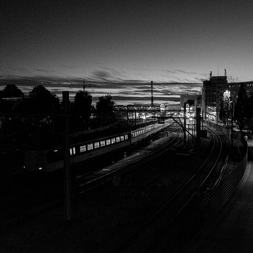 Nacht auf dem Wanderweg