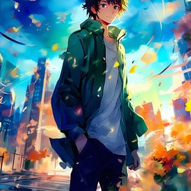 Stadtjunge von PrintiSky