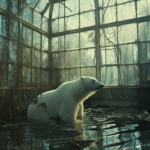 La serre oubliée de Vicks l'ours polaire sur Karina Brouwer