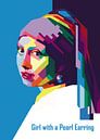 girl with a pearl earring WPAP by Sahruddin Said thumbnail