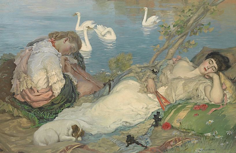 Endormies, Rupert Bunny by Masterful Masters