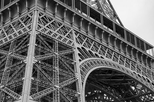 The Eiffel Tower: Between Light and Steel