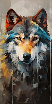 Wolf | Wolf von Wunderbare Kunst