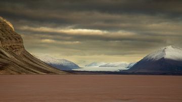 paysage sur le spitsbergen