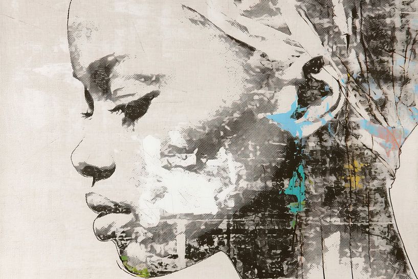 Women's face by Wonderful Art