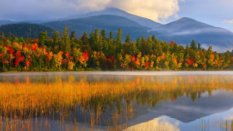 Connery Pond, Adirondacks State Park, États-Unis par Henk Meijer Photography