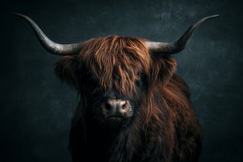 Scottish Highlander in Tranquillity Majestic and Raw
