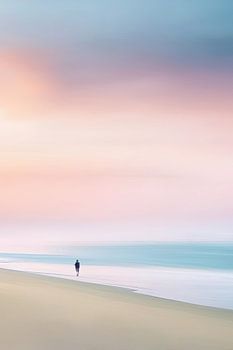 Strand en zee - Zwerver in het licht-01