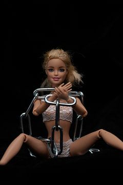 Barbie chained by Lisette Goudkade