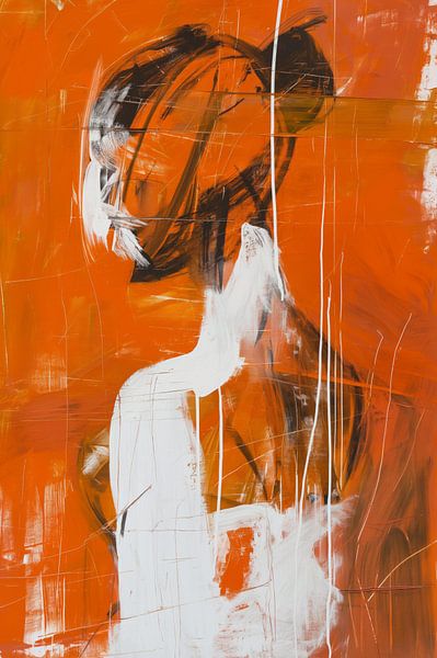 Vrouw abstract van Imagine