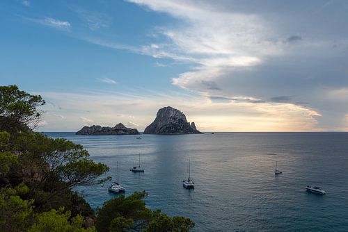 sunset Cala d'hort Ibiza, Es Vedra