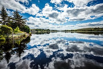 Loch Shin - Hochland - Schottland von Igor Corbeau
