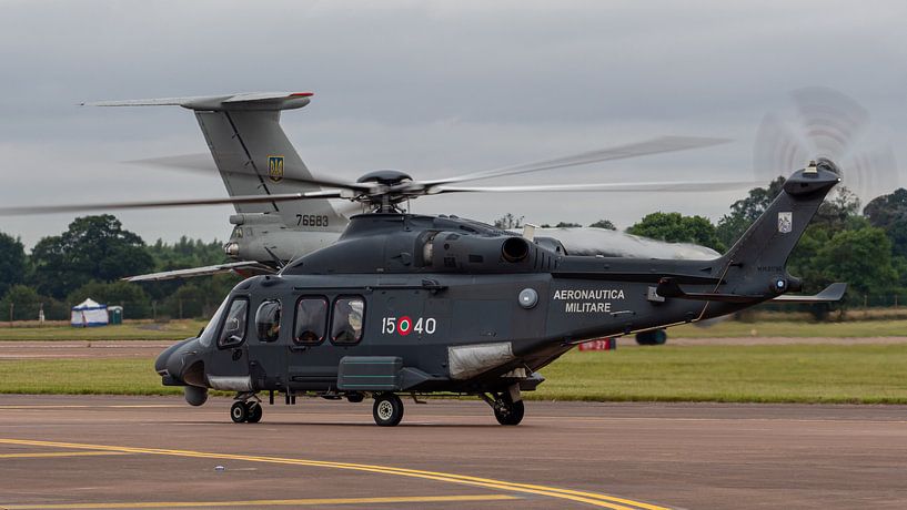 Agusta Westland HH-139A Hubschrauber der italienischen Luftwaffe - MM81796/15-40 von Beeld Creaties Ed Steenhoek | Fotografie und künstliche Bilder