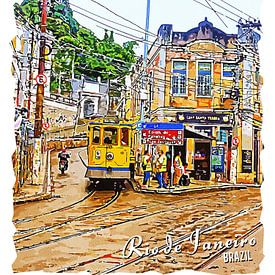 Rio de Janeiro von Printed Artings