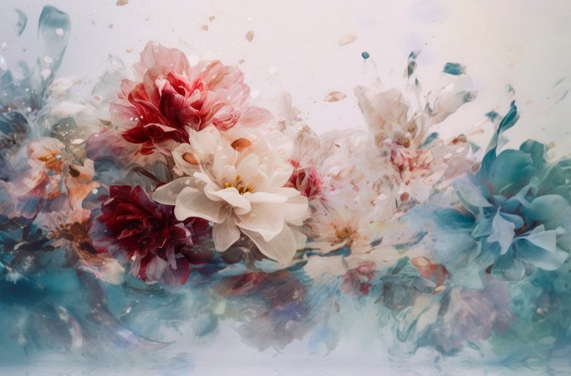 Verträumte Blumenpracht – Poetische Farbkunst von Joriali Fotografie und Gemälde