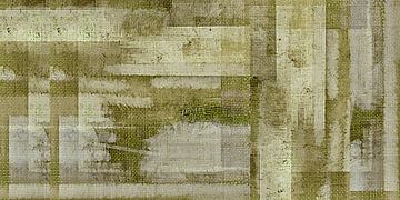Tuin ziel, moderne natuur abstractie in groen van FRESH Fine Art