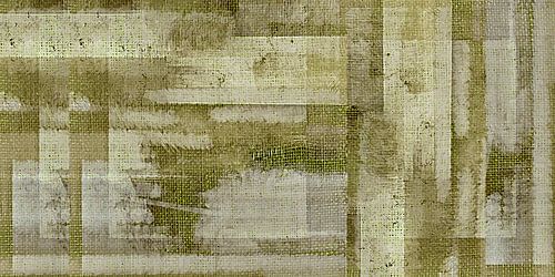 Tuin ziel, moderne natuur abstractie in groen