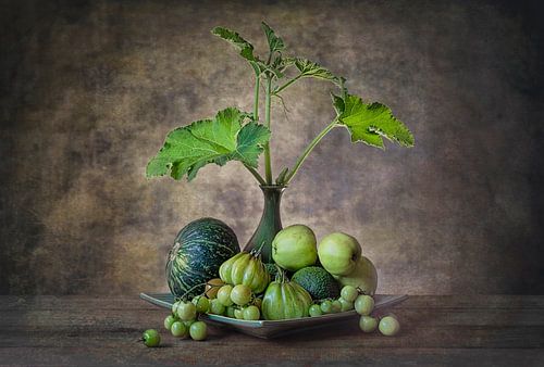 Les légumes verts du jardin sur Lydia Jacobs