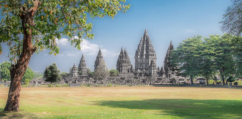 Prambanam Hindu temple by Lex Scholten