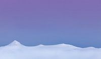 Winter Silhouet, Noorwegen van Adelheid Smitt thumbnail