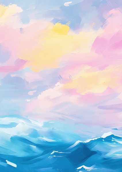 Watercolour kisses by Niklas Maximilian