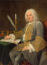 Portret van Jean-Gabriel du Theil, Jacques André Joseph Aved van Meesterlijcke Meesters thumbnail