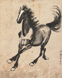 Pferd, Xu Beihong von Atelier Liesjes