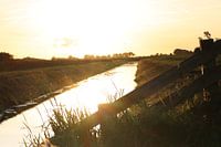 Netherlands, sunset