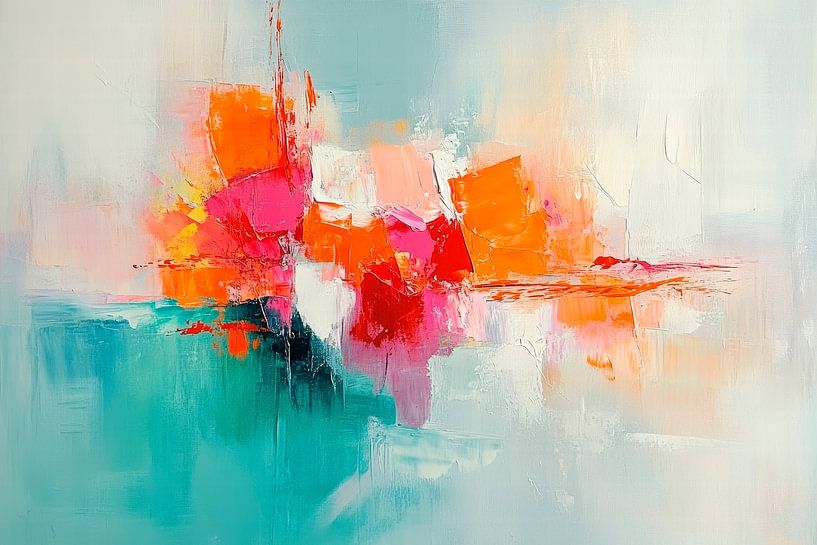 Colour explosion in soft tones by Poster Art Shop