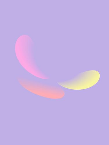 Pastel-coloured dynamic pattern