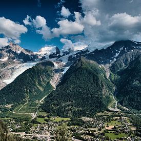 De Mont Blanc in alle glorie van Jef Folkerts