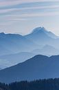 Blaue Berge von Coen Weesjes Miniaturansicht