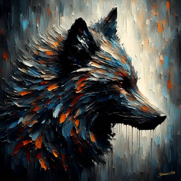 Artistic Native American Art 35 by Johannas Art Creations