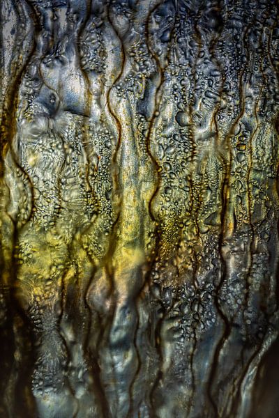 Abstrait or et argent - Photographie d'art par Nanda Bussers