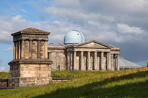 Stadtobservatorium, Calton Hill, Edinburgh, Schottland, Vereinigtes Königreich