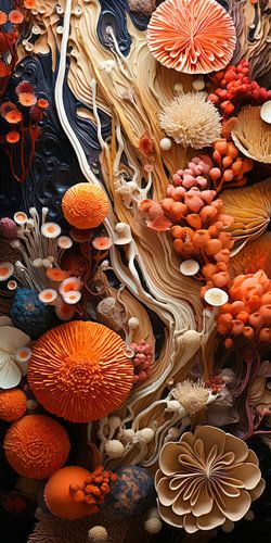 Coral Fantasy by Preet Lambon