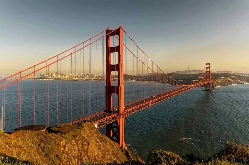 Golden Gate Brug van Kurt Krause