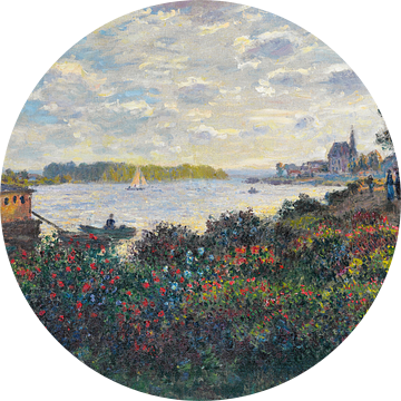 De Seine bij Argenteuil, Claude Monet