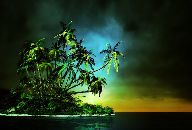 Tropical Island by Angel Estevez