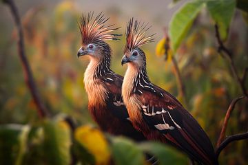 Hoatzin (Opisthocomus hoazin)