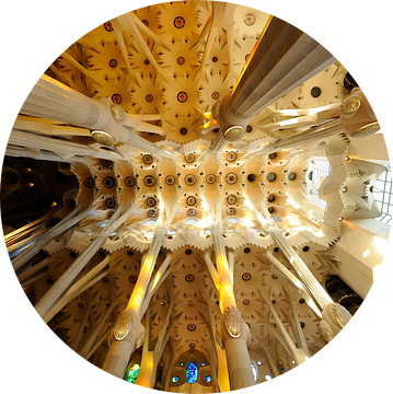 De Sagrada Familia in Barcelona (2) van Merijn van der Vliet