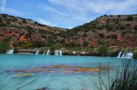 Lagunas de Ruidera, provincie Albacete, Spanje.